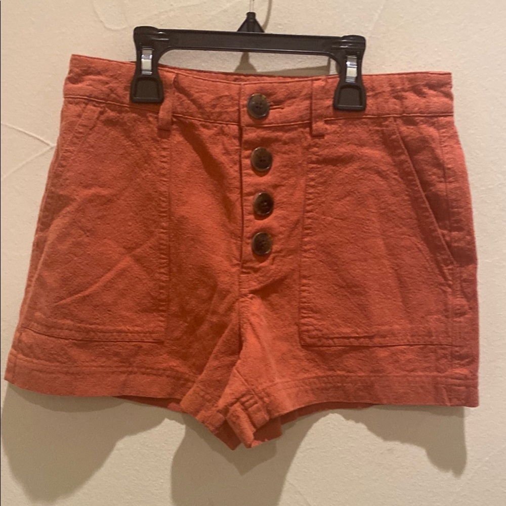 O'Neill Orange High Waist Shorts
